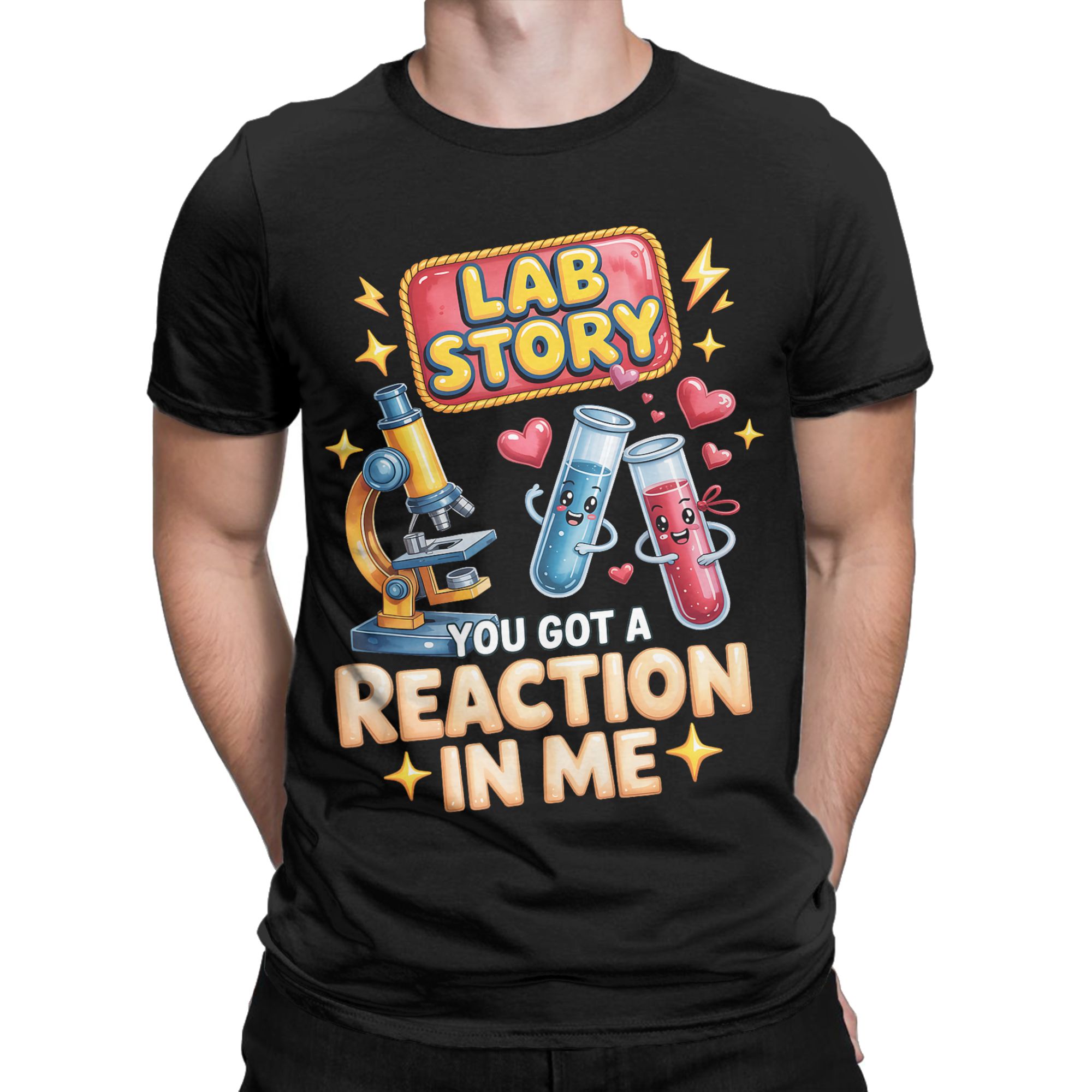 Medical Lab Technician - Kaos Katun 100% Grafis Tim Teknisi