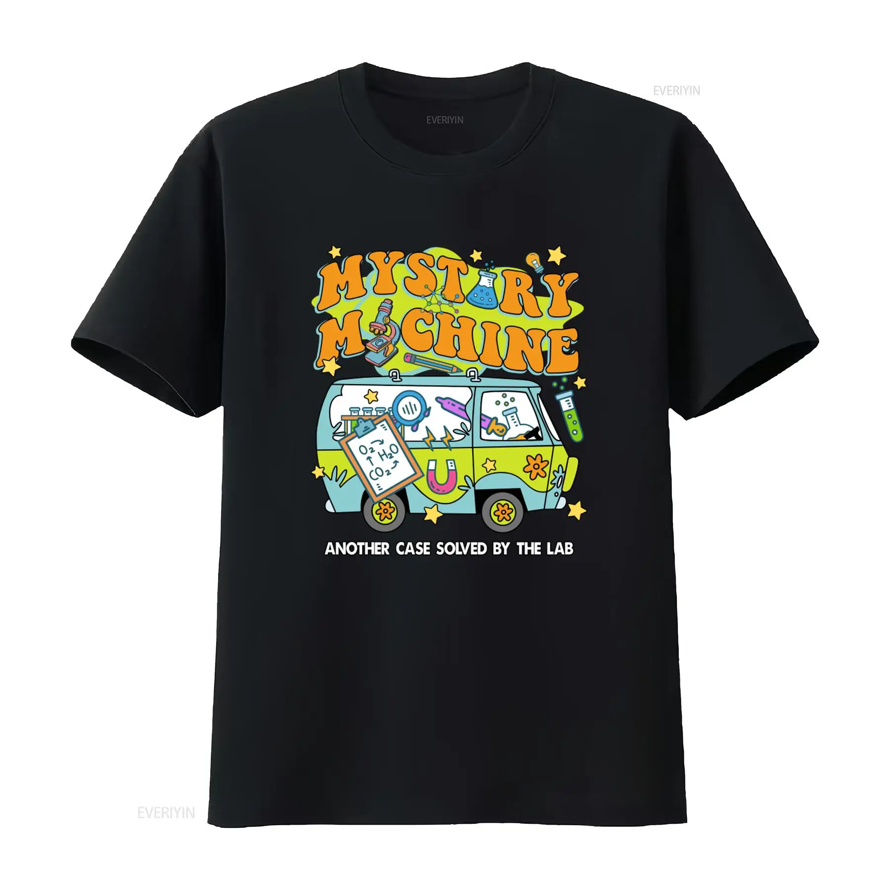 Medical Lab Design - Kaos Laboratorium Sains Mystery Machine untuk