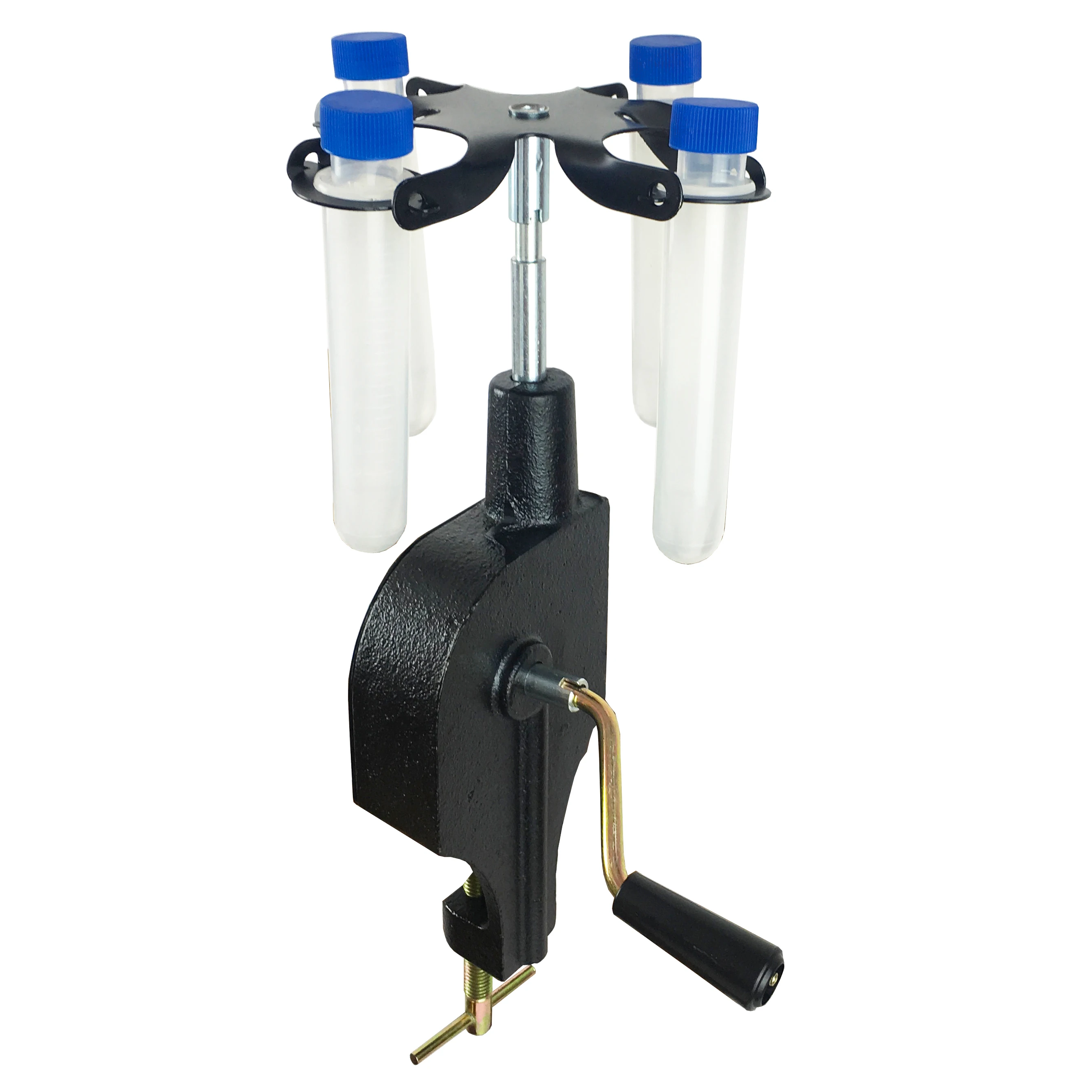 Medical Lab Study - Mesin Centrifuge Manual Portabel 3000rpm Penggerak