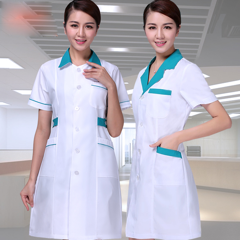 Medical Lab Logo - Pakaian Perawat dengan Sablon Logo Khusus,