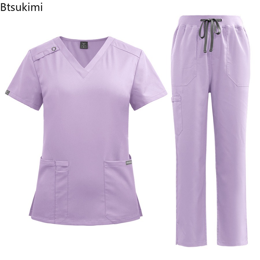 Setelan Seragam Medis Desain B - Medical Lab Design ulasan dan harga
