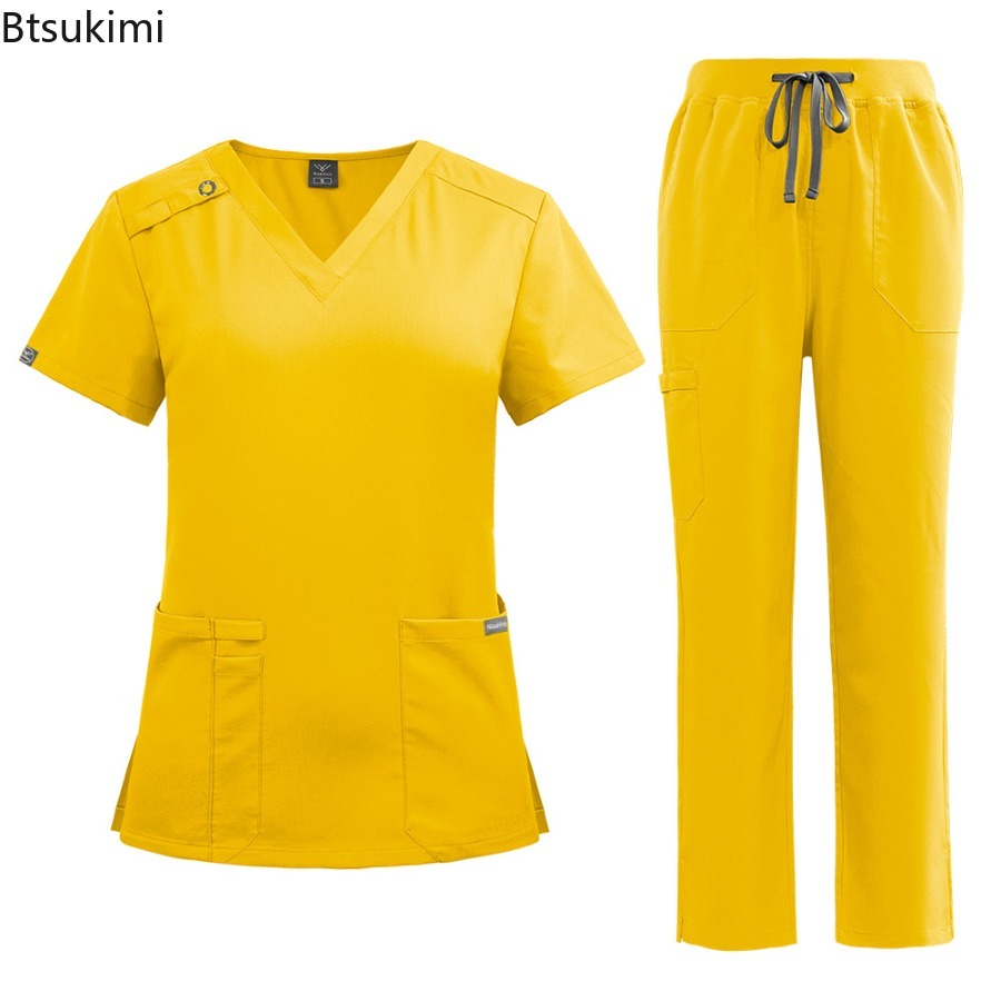 Setelan Seragam Medis Desain B - Medical Lab Design ulasan dan harga